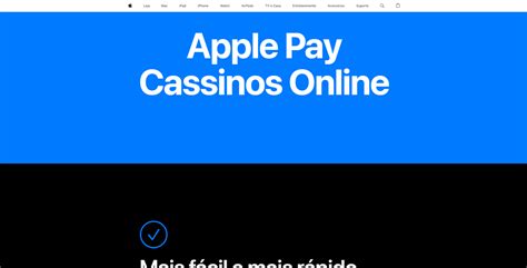 Melhores Cassinos com ApplePay de 2024 